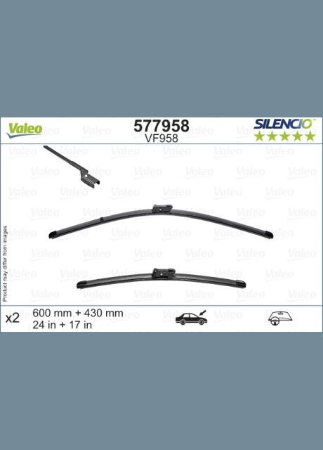 Щітка склоочисника Valeo (366134475)