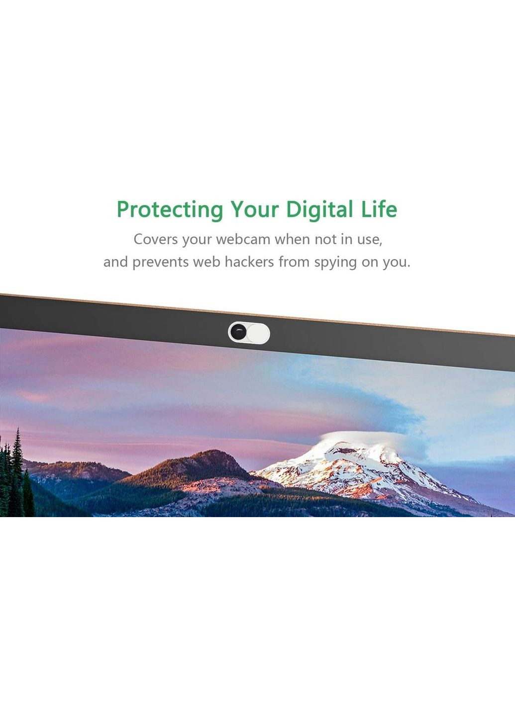 Защитная шторка для веб-камеры 3 шт White No Brand (356494902)