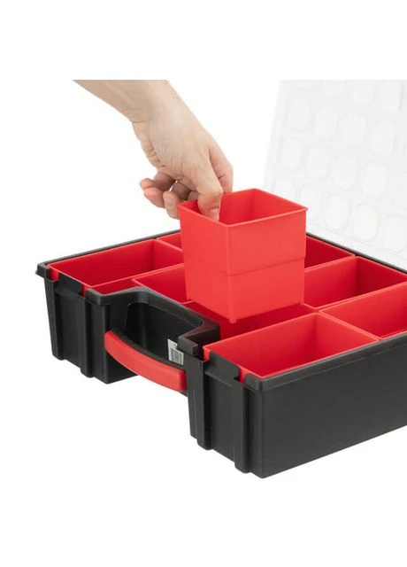 Органайзер 16 ", 8 лотків, 41.5х33х11 cm Intertool BX-4034 (376297897)