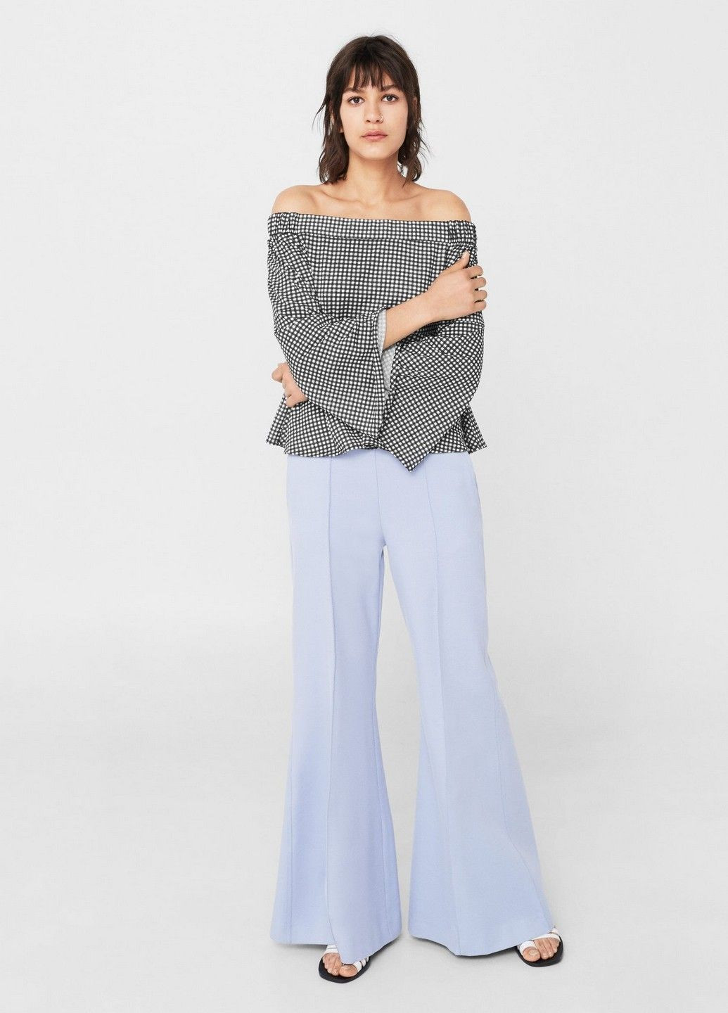 Белая блуза Mango