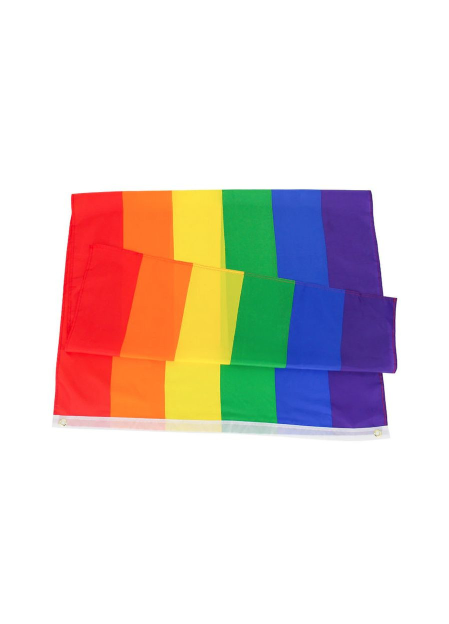 ЛГБТ прапор 150*90 см. Райдужний прапор. Прапор ЛГБТ спільноти. Freedom flag. LGBT flag. Прапор прапор. Pride flag. Прапор RESTEQ (315797242)
