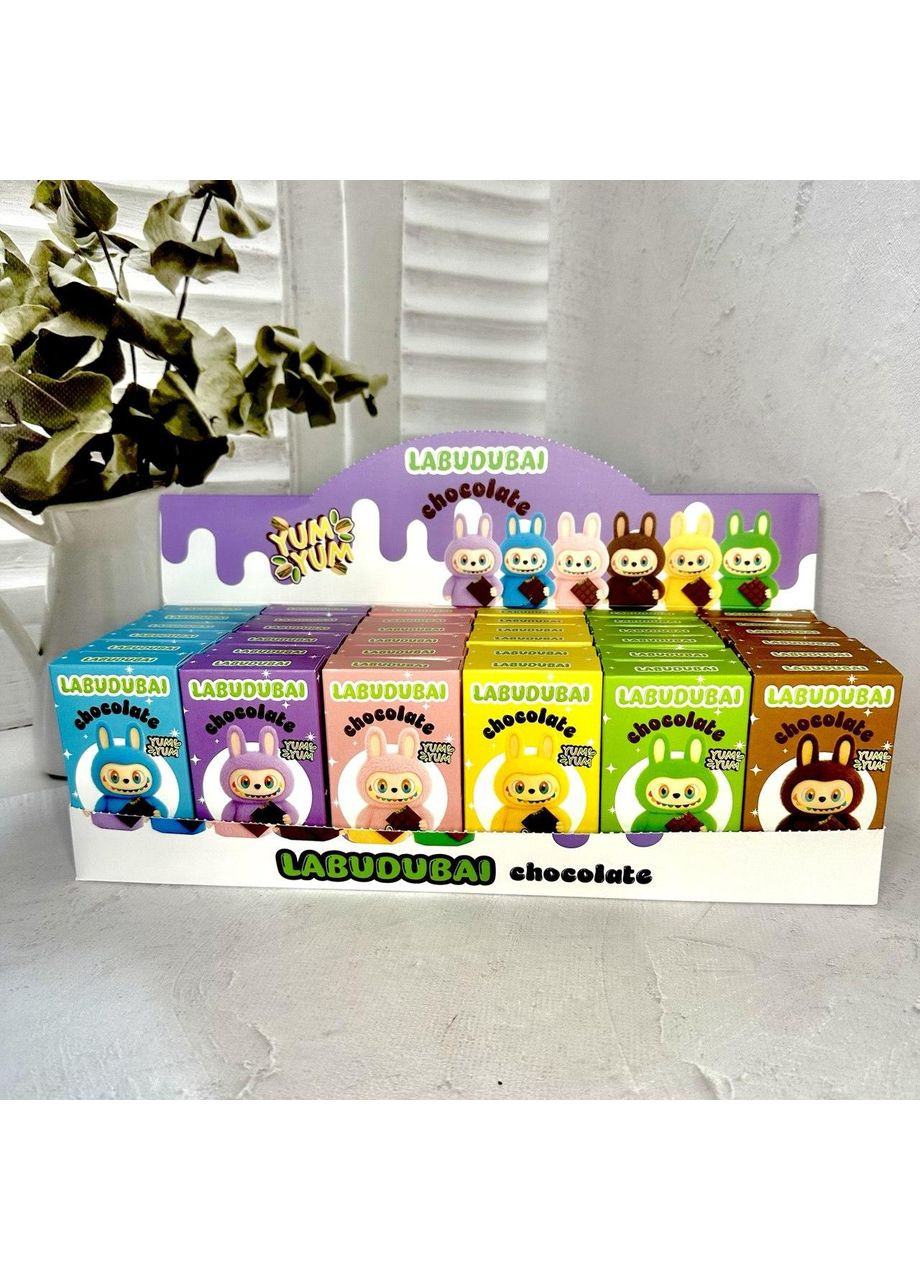 Дубайский Шоколад с фисташкой в форме лабуба Labudubai Chocolate 30 г No Brand (361879738)