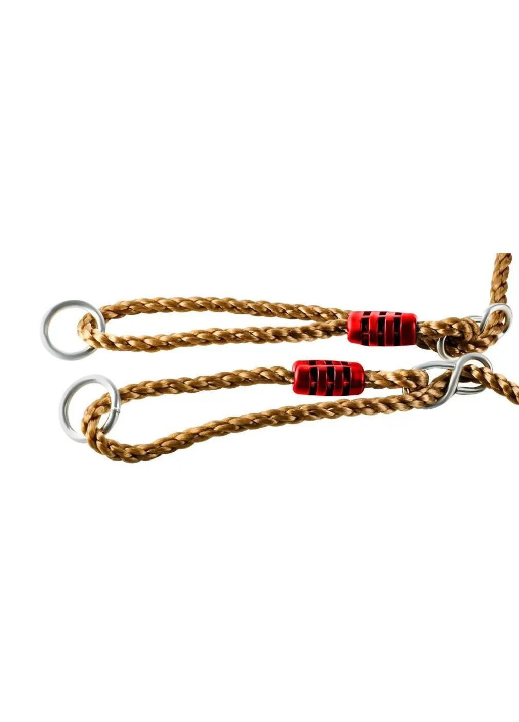 Підвісна гойдалка із регулюванням довжини навантаженням до 50 кг для дому дачі 105-175x43x16,5 см (479984-Prob) Червона Unbranded (327608381)