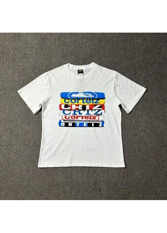 Біла чоловіча футболка corteiz No Brand