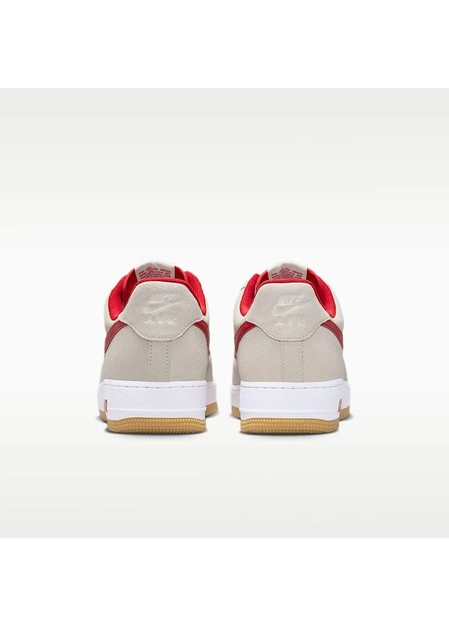 Бежевые демисезонные кроссовки air force 1 07 lv8 beige ib6388-101 Nike