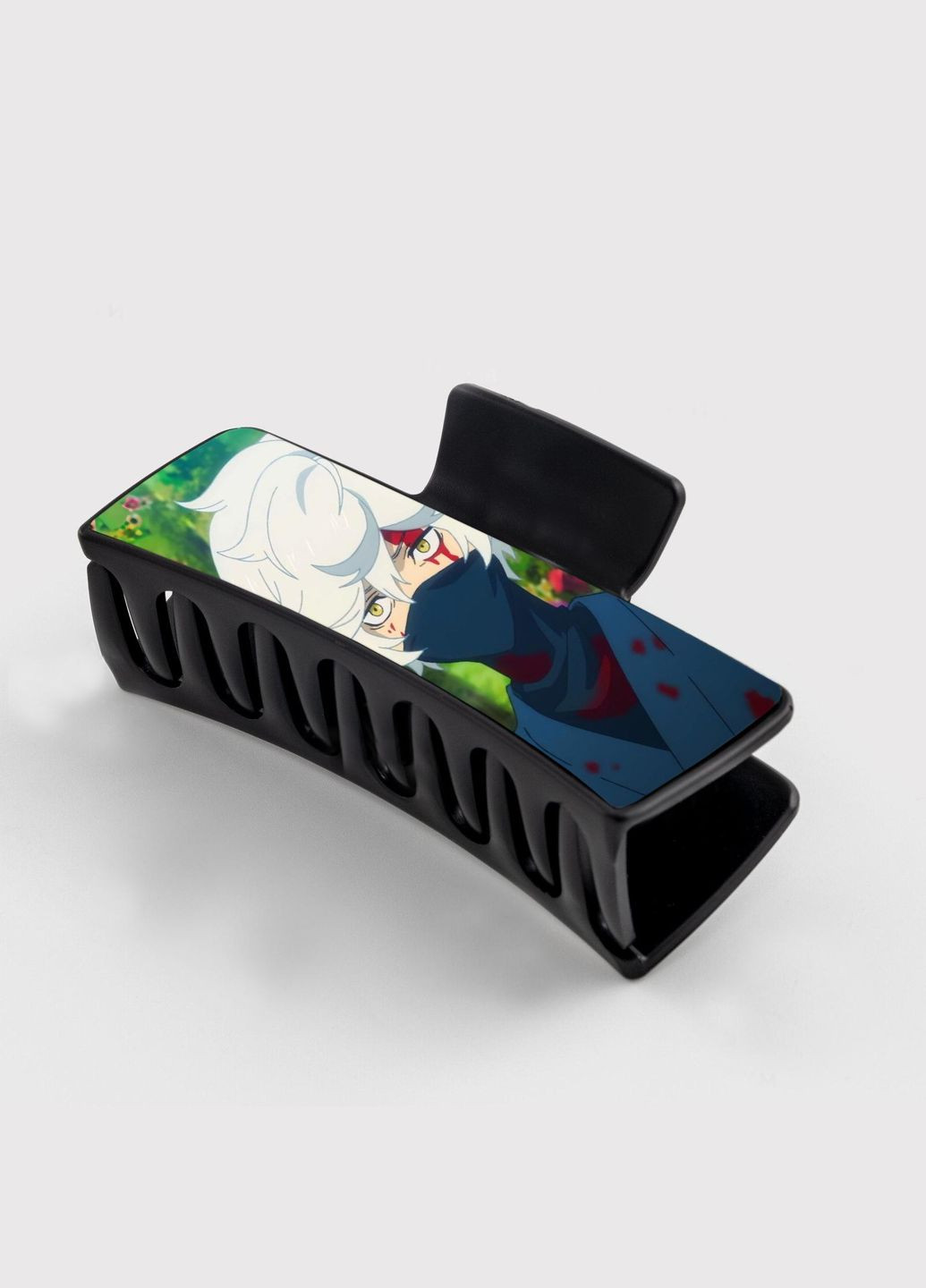 Заколка крабик для волосся Аніме Пекельний рай #0001 чорний No Brand (315631237)