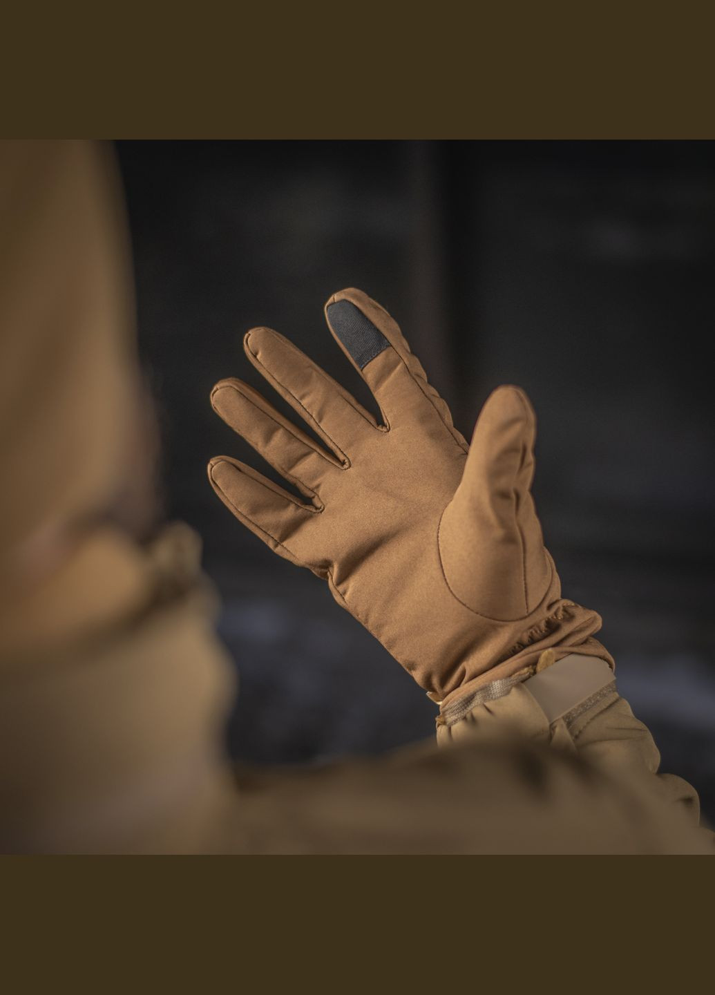 Рукавички Winter Soft Shell Coyote (S) M-TAC (303629074)