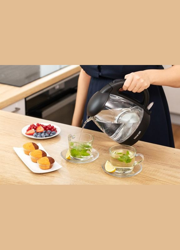 Електрочайник SWK 2300BK 1.2 л чорний Sencor (364107865)