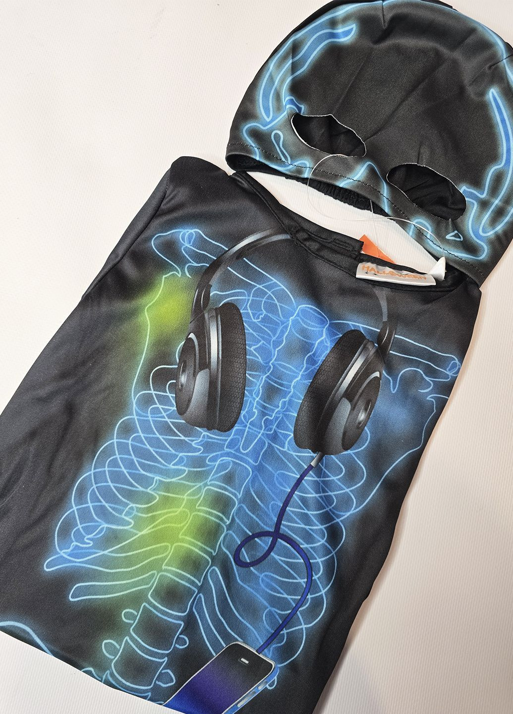 Костюм маскарадний скелет на Хелловін для хлопчика Halloween Lidl (362505972)