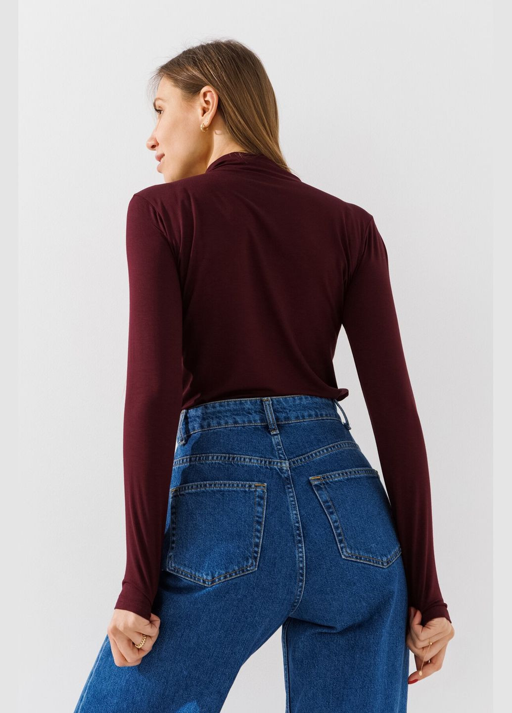 Гольф однотонний жіночий 9829 shop (2000990900180) Jiaying (364120384)