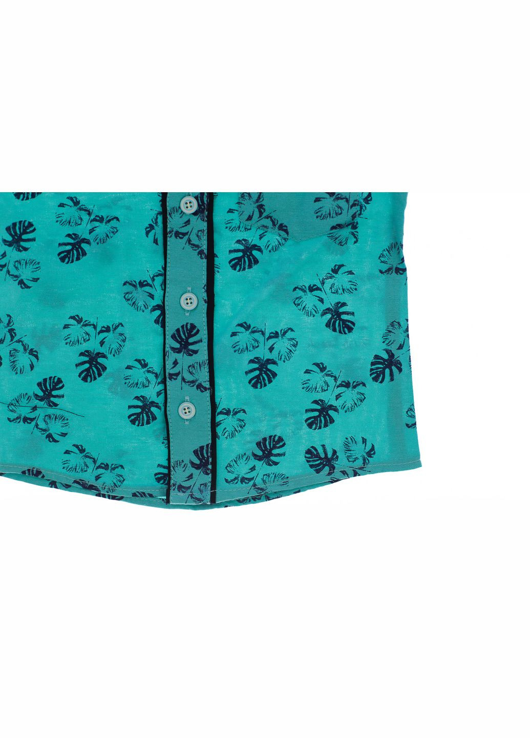 Сорочка з коротким рукавом для хлопчика трикотажна з Листівками зелена 92 см (31217) BABYKROHA (297200445)