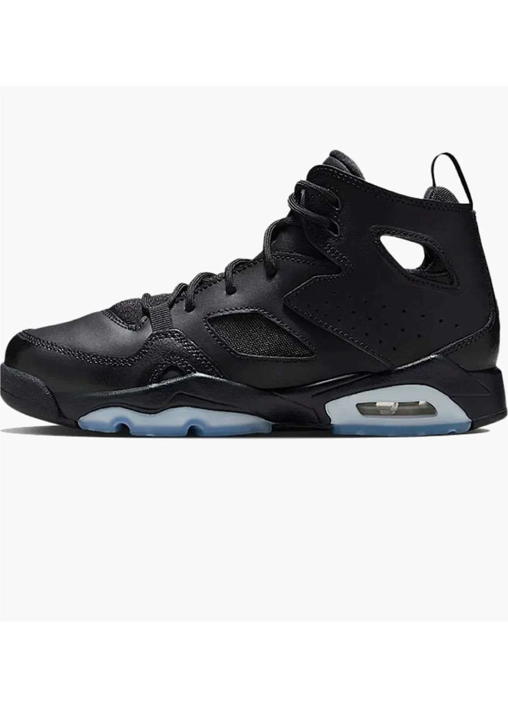 Черные демисезонные кроссовки мужские flight club 91 black (dc7329-002) Jordan