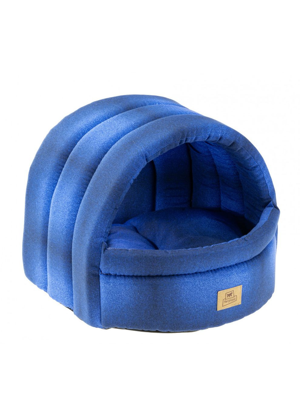 М'який будиночок для котів і маленьких собак Alveo (Ферпласт Алвео) 45 х 43 х 40 см — 45, Коричневий Ferplast (297511381)