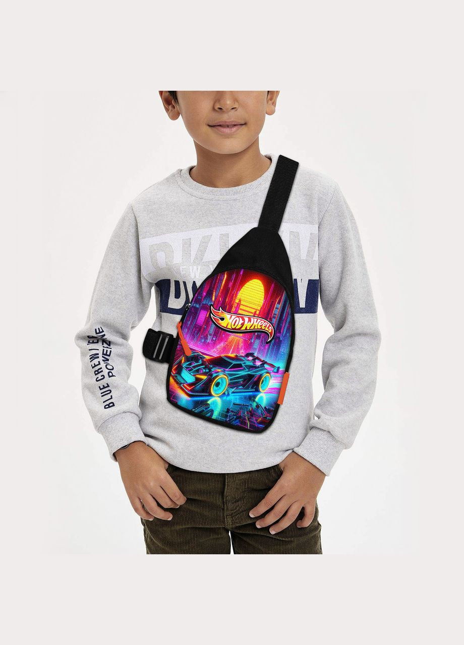 Сумка через плече дитяча Hot Wheels 29х17 см сумка слінг для хлопчика (2573) No Brand (336872979)
