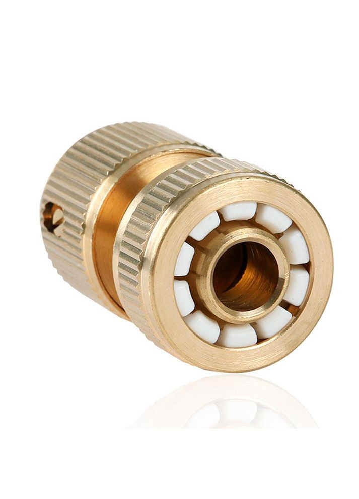 Конектор для шланга 1/2" латунний MY-105 перехідник швидкознімний для поливу Losso (327041638)