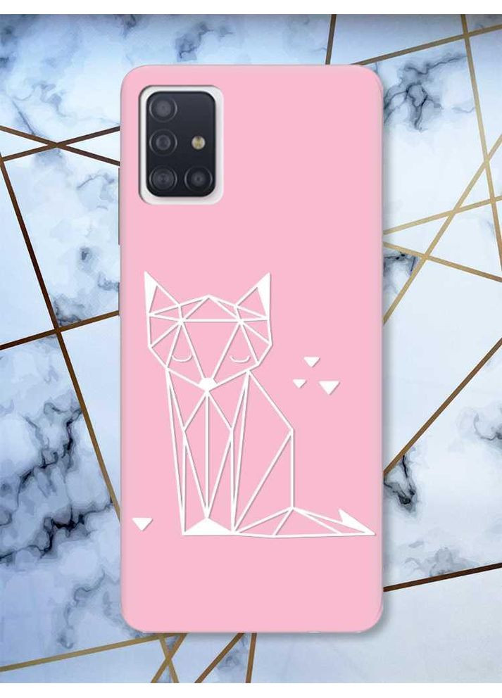 Матовый чехол на Samsung Galaxy A71 / A715 Лиса (принт 127) Creative (359494736)