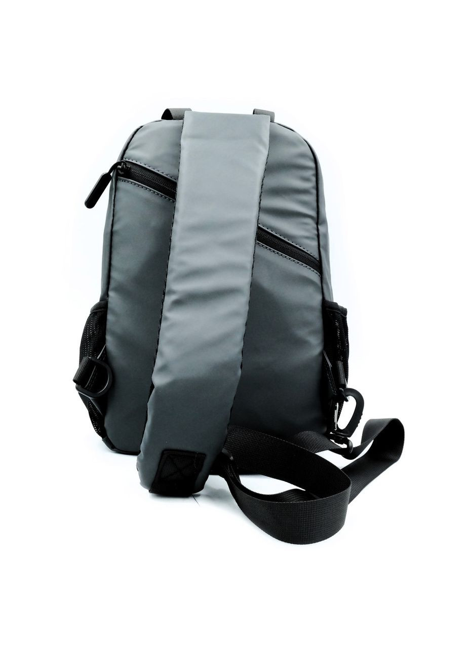 Сумка-слинг Серая водонепроницаемая через плечо для женщин и мужчин повседневная дорожная ProDobro (364671846)