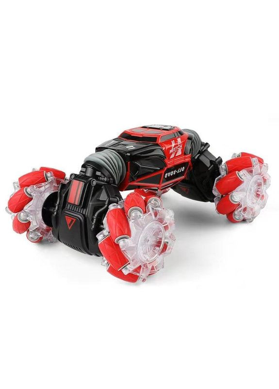 Машинка переворачиваешь на радиоуправлении Skid Ding Машинка от движения руки управления жестами и пультом Красный No Brand (347590506)