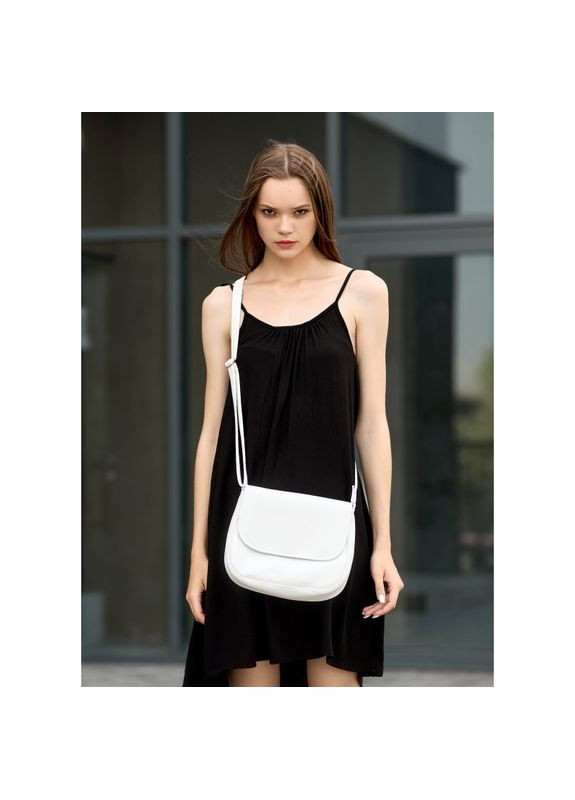 Жіноча сумка Кросбоді Rose біла Sambag (322870658)