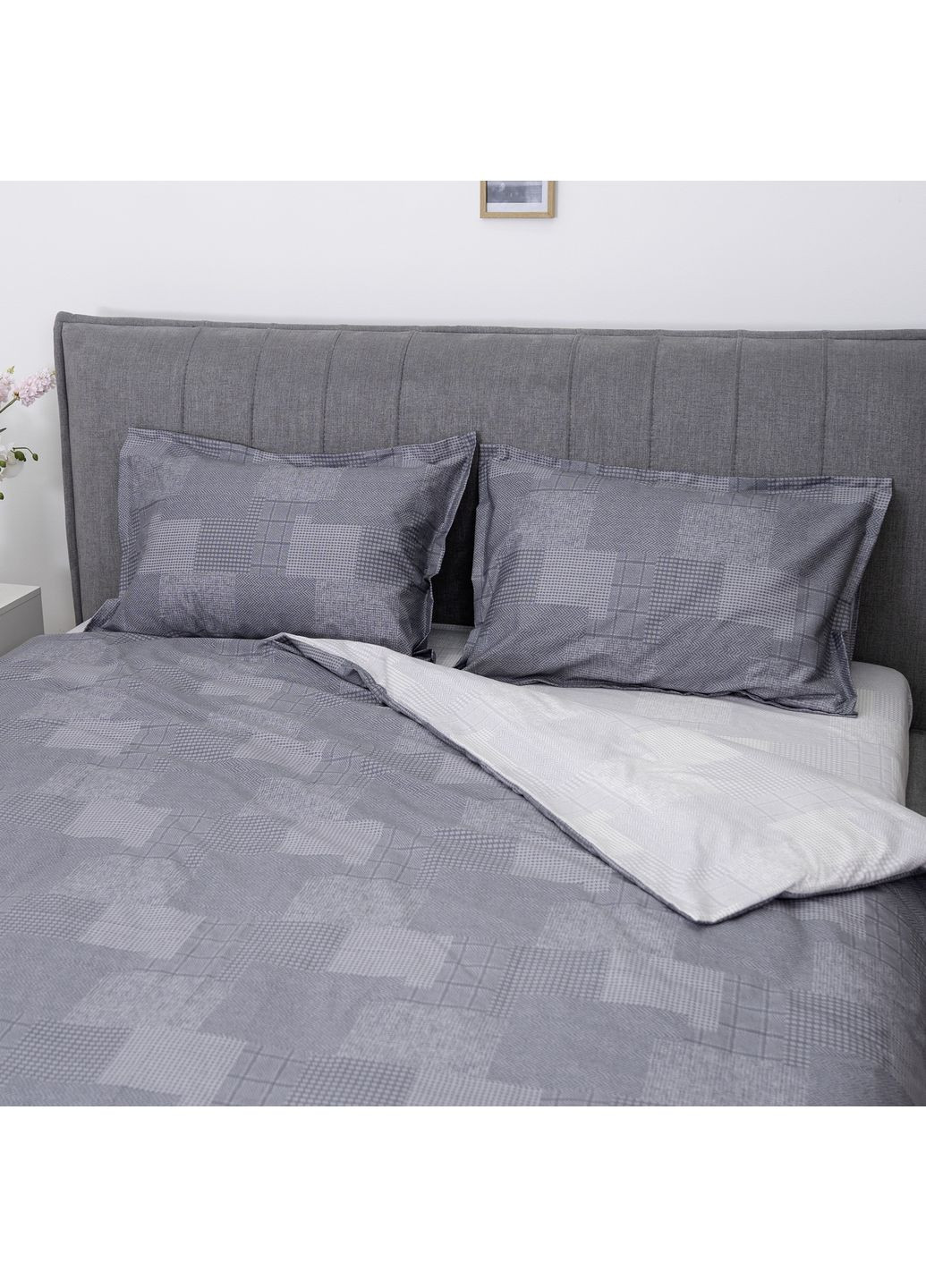 Комплект постельного белья Евро Сатин Luxe 192 Tiare (367945753)