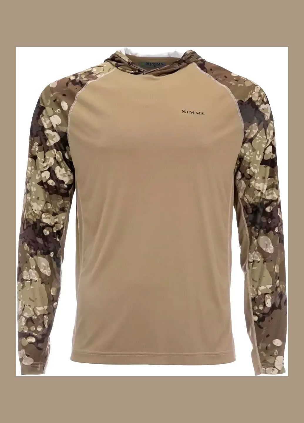 Комбінована реглан imms bugtopper olarflex hoody riparian camo Simms