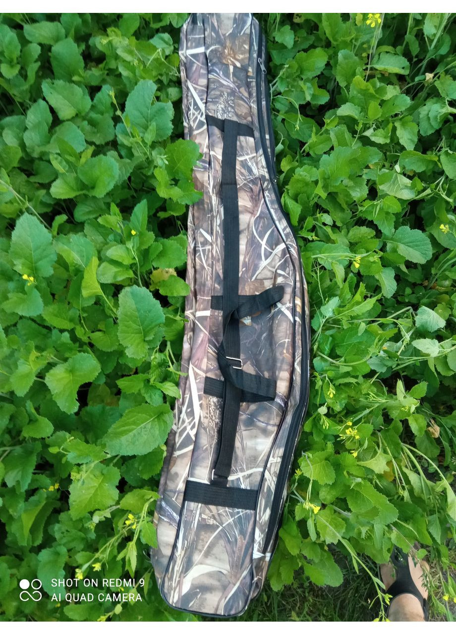 Чехол для удилищ и спиннингов на три отделения 130см,рыбацкая сумка No Brand (366547256)