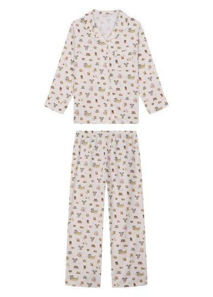 Біла піжама, арт. 17901, topi, 10 років, 140 см Story Loris