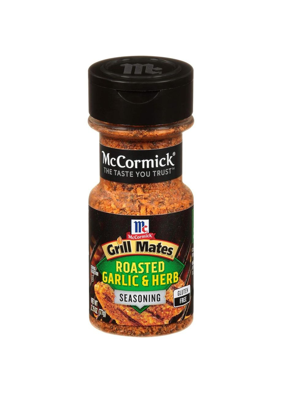 Приправа Grill Mates Roasted Garlic & Herbs для мяса и овощей 77 г McCormick (313293891)