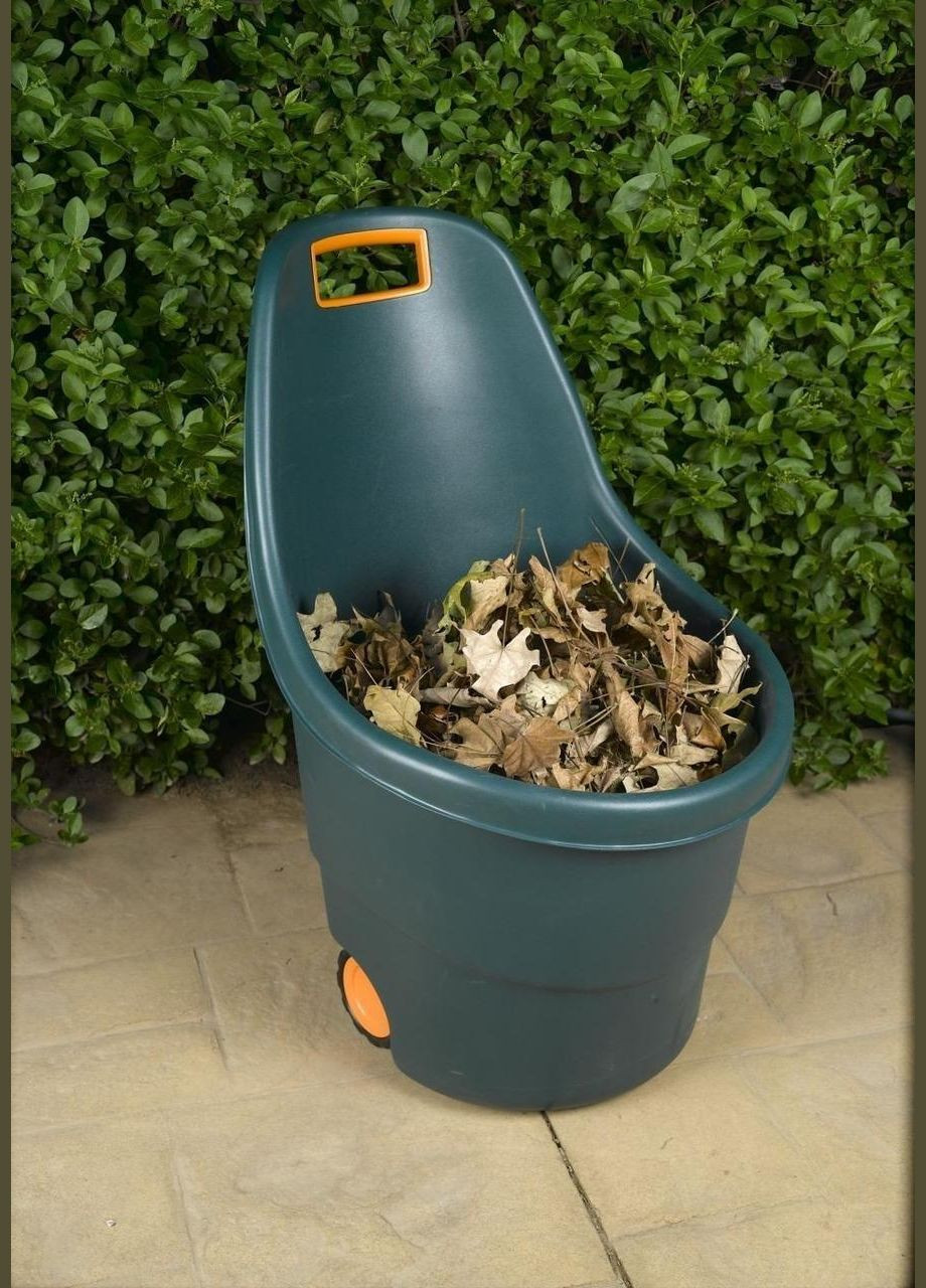 Візок садовий 2-колісний пластиковий Easy Go 55 л (17182462) Зелений Keter (334009071)