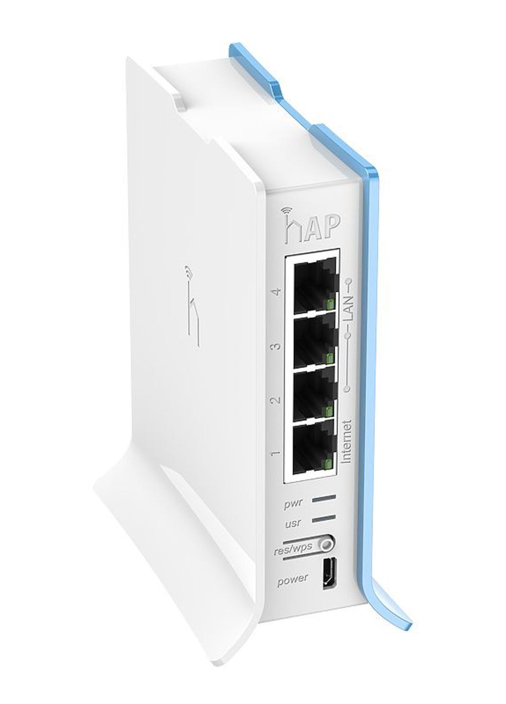 Маршрутизатор RB941-2ND-TC, 650MHz та 32MB RAM (hAP lite) Mikrotik (315030105)