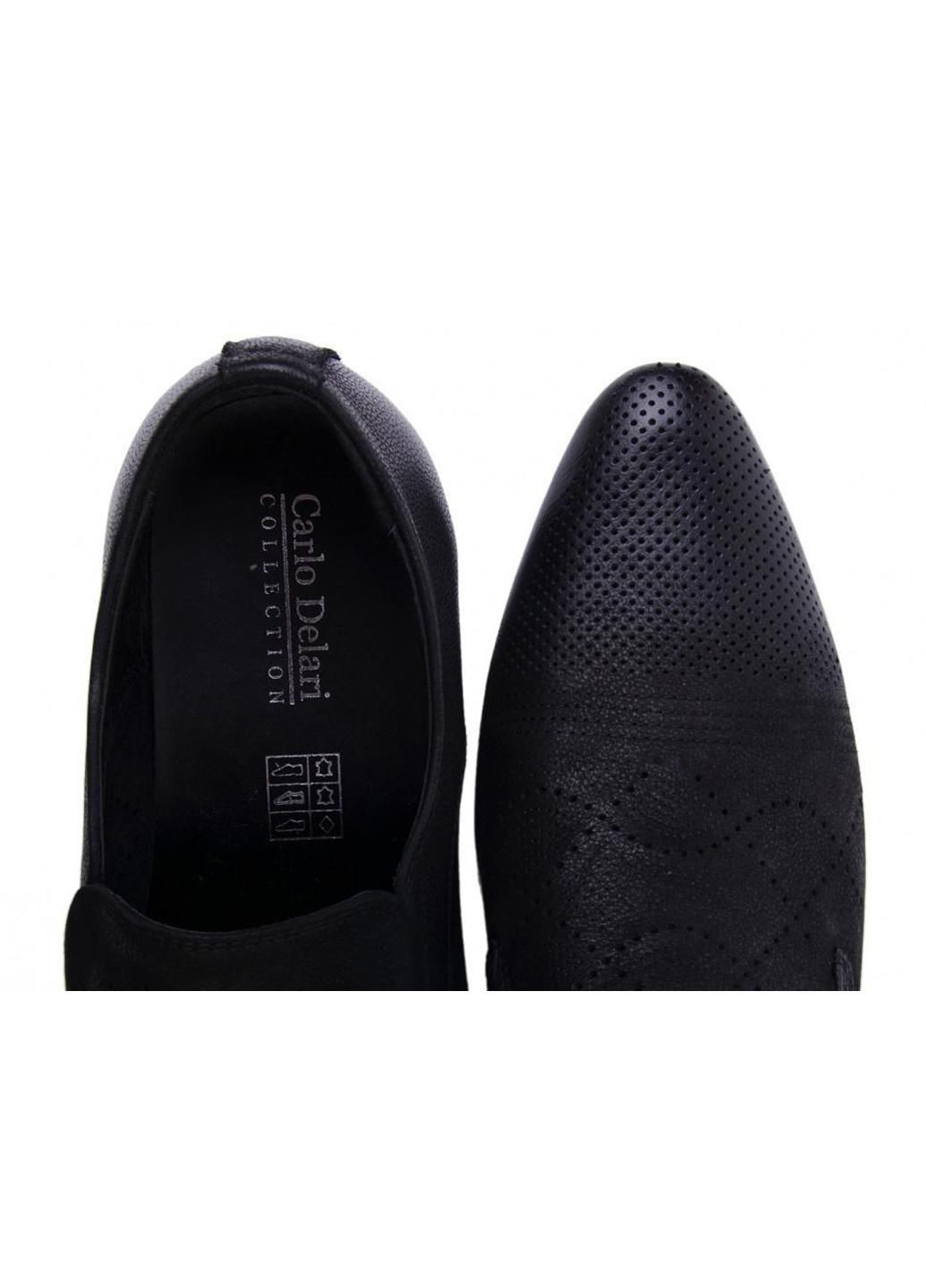 Черные туфли 7142314 цвет черный Carlo Delari