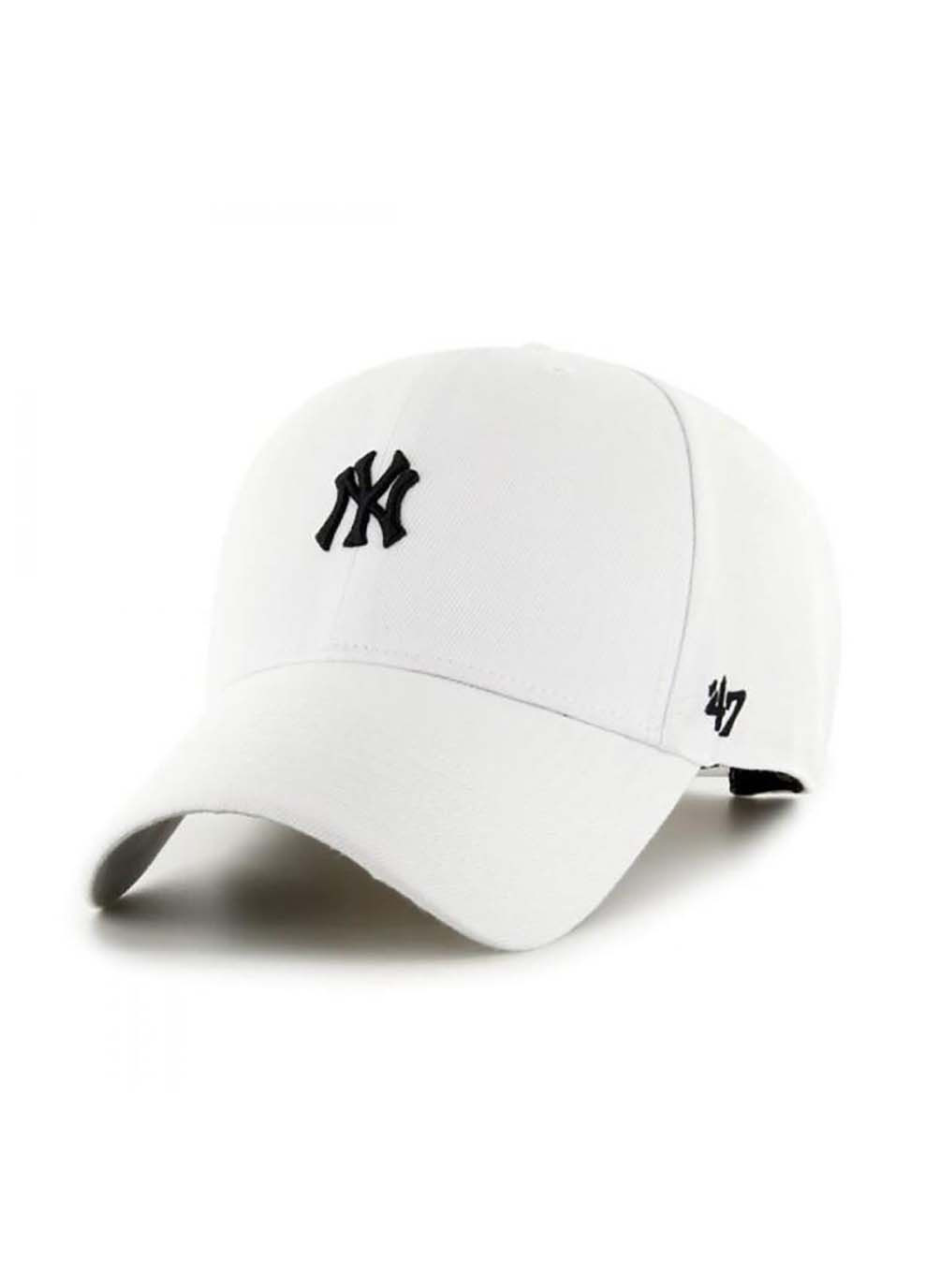 Кепка MVP MLB NEW YORK YANKEES BASE RUNN Белый Уни 47 Brand (302290664)
