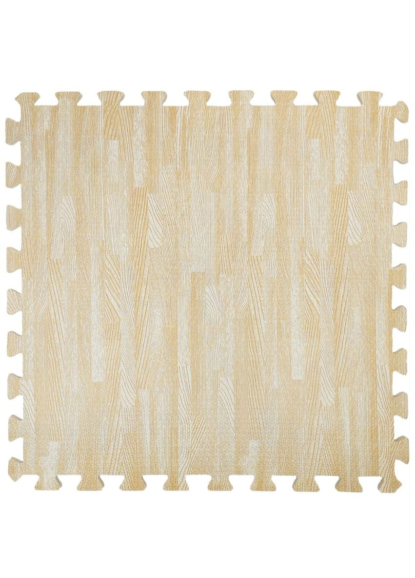 Пол пазл - модульное напольное покрытие 600x600x10мм песочное дерево (МР14) SW-00000648 Sticker Wall (326812147)