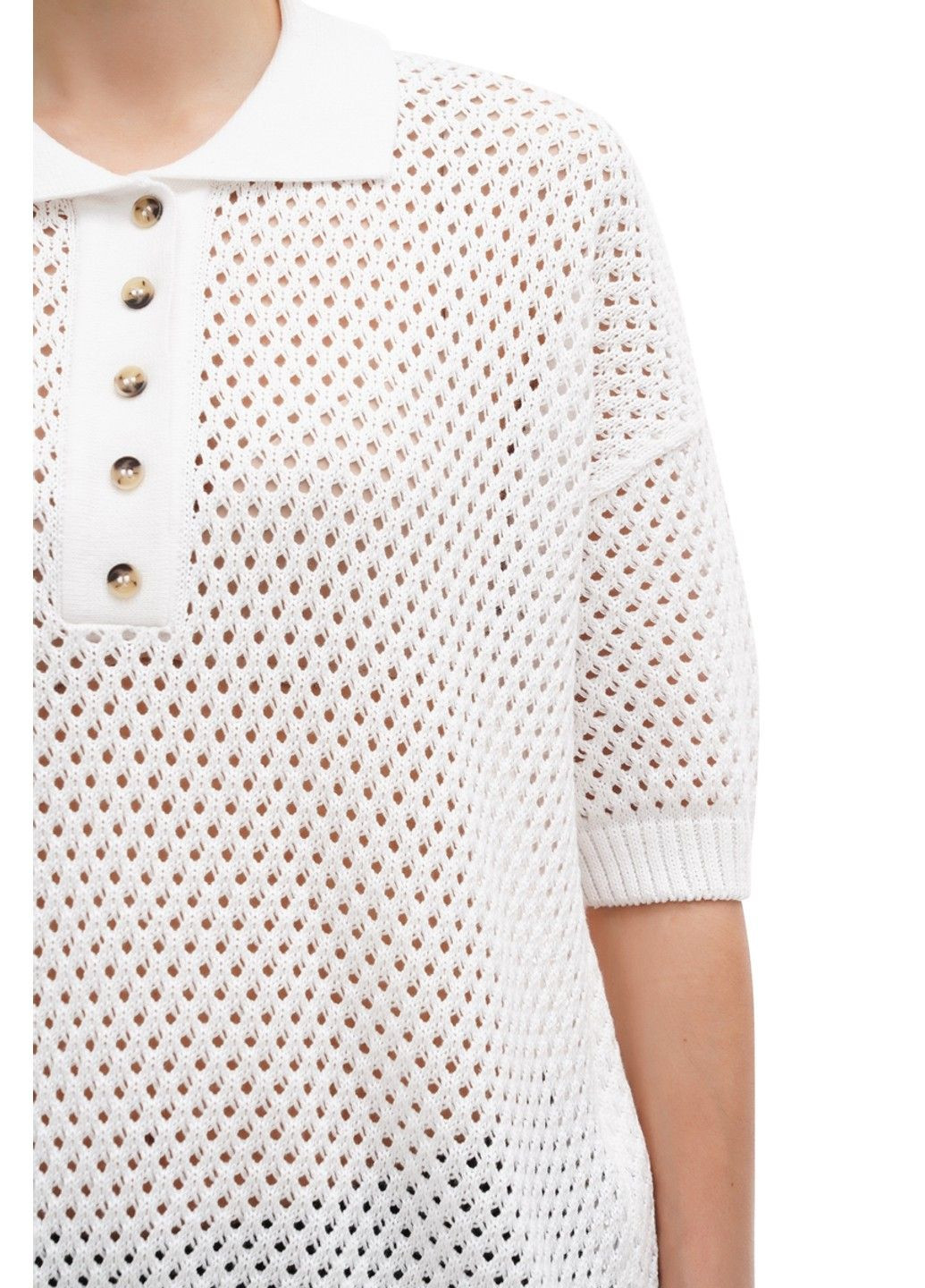 Білосніжний літній джемпер js988 Sewel