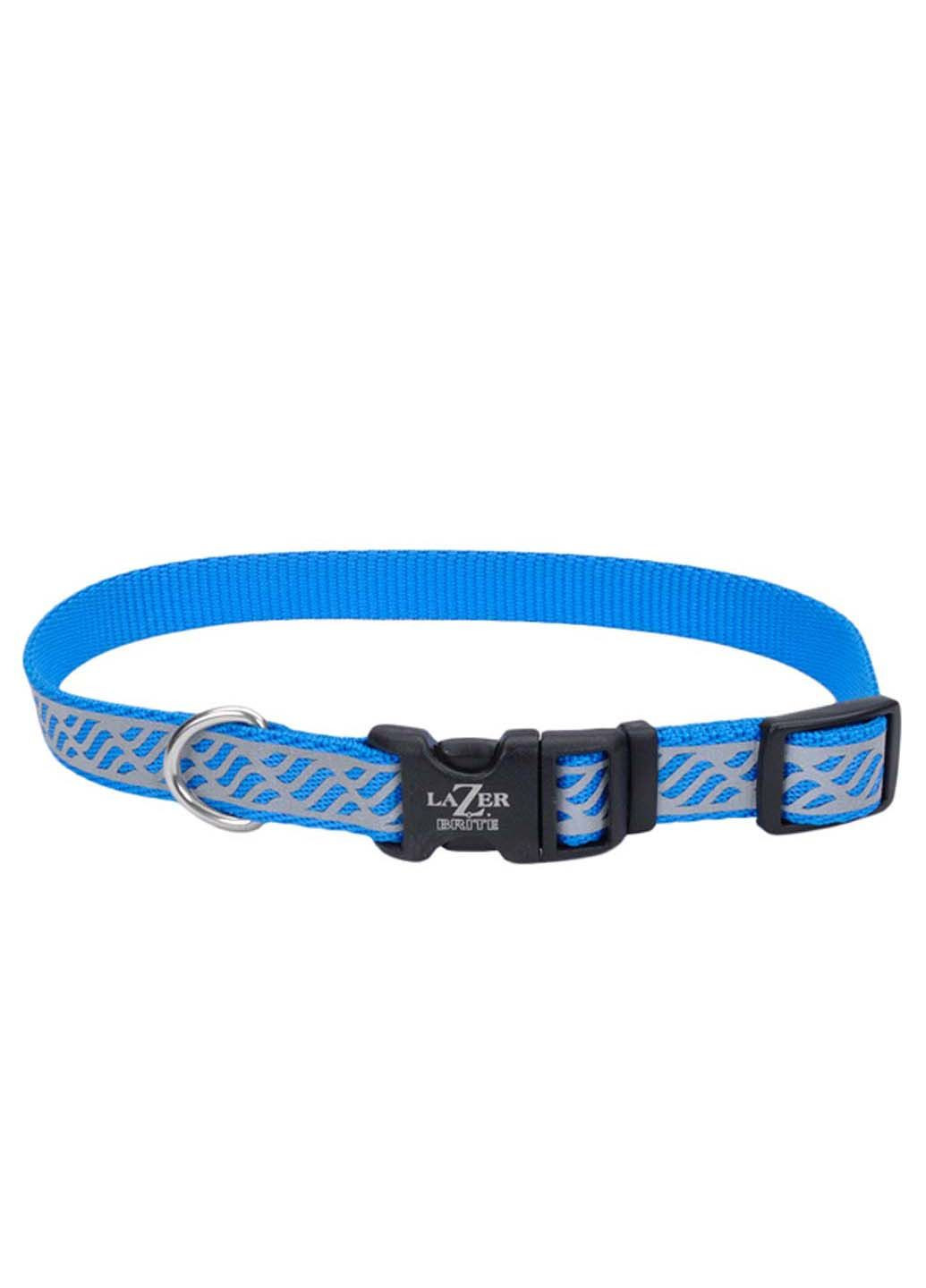 Светоотражающий ошейник для собак Lazer Brite Reflective Collar 1.6х30-46 см Coastal (291838702)