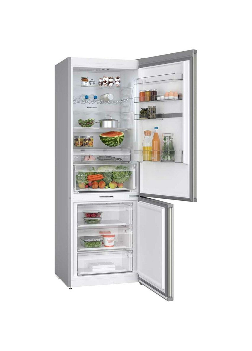 Холодильники KGN49XID0U Двухкамерный Нержавеющая сталь двухкамерный Bosch