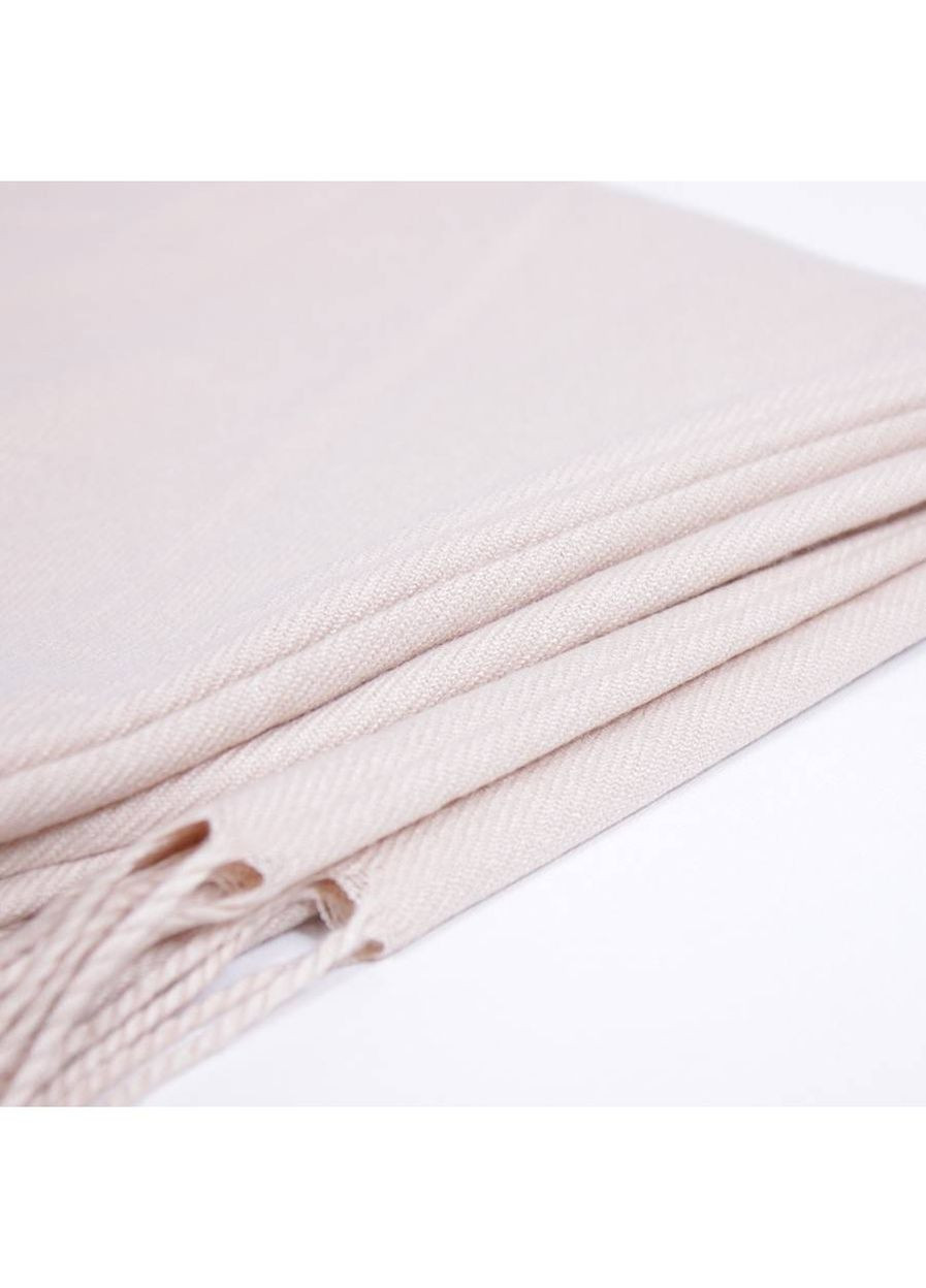 Палантин женский теплый кремовый 240803-6 большой De Esse (305054011)