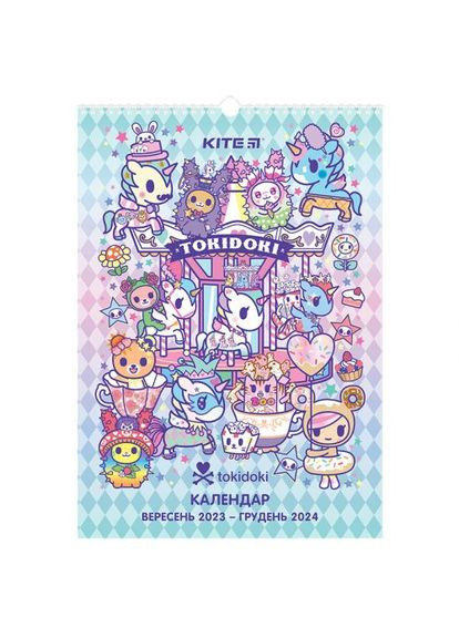 Календар-планер "Tokidoki" (12+4 місяців) Kite (361416585)