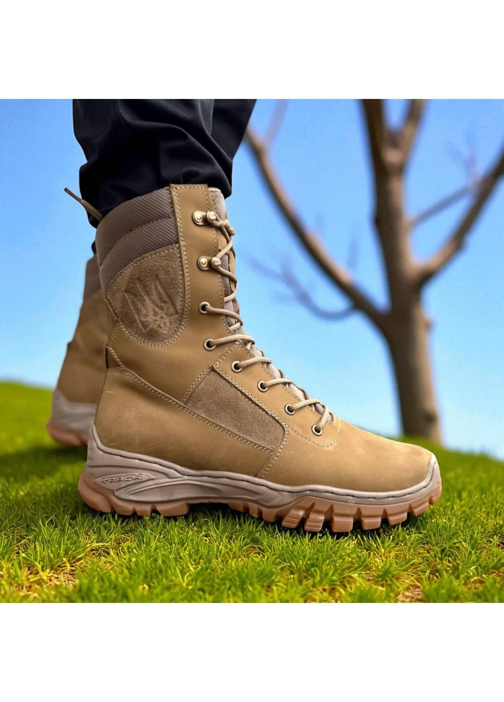 Тактические Женские Зимние Берцы Кожаные. 36-49р Койот. Гидрофобная натуральная кожа! DSZF-2140 44 No Brand (349513037)