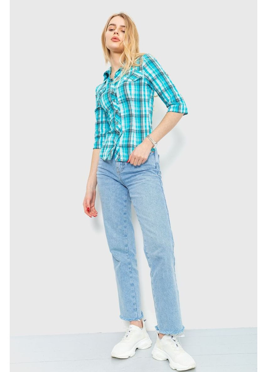 Голубой рубашка Sport Line