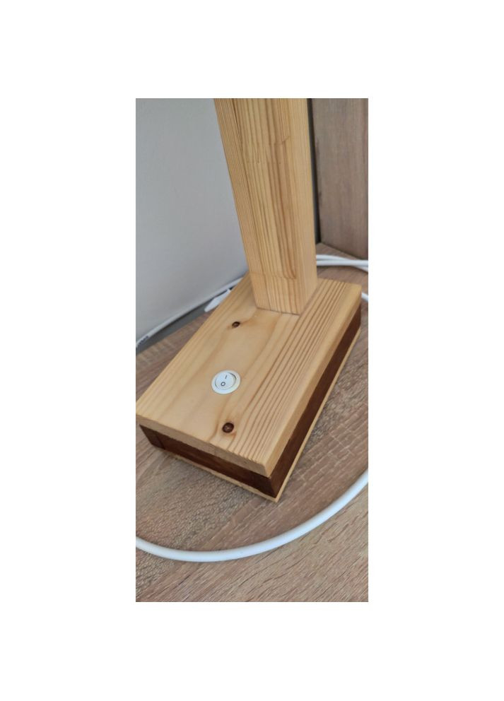 Настільна лампа в спальню з дерева Handmade (371798275)