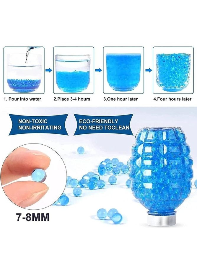 Автомат 604 B м'які кулі, орбізи, магазин, акумулятор 7,4 V, окуляри Колір ( ) Toy G (301085461)