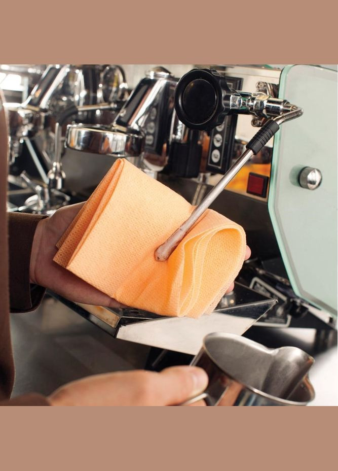 Салфетки Chicopee Coffe Towel для чистки паровой трубки капучинатора HACCP жаростойкая (R-300654-VS) No Brand (303348922)
