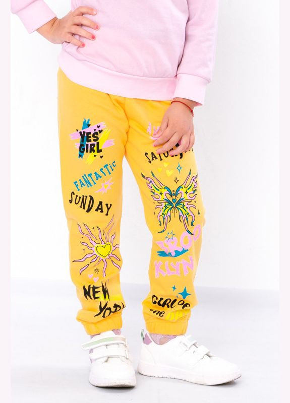 Желтые повседневный демисезонные брюки Носи своє