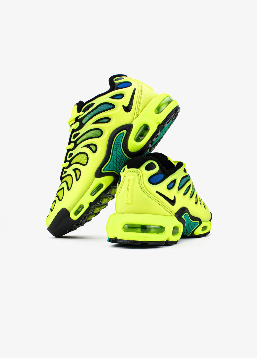 Желтые всесезонные кроссовки мужские nike air max tn plus lemon twist yellow | найк аир макс тн плюс жёлтые No Brand
