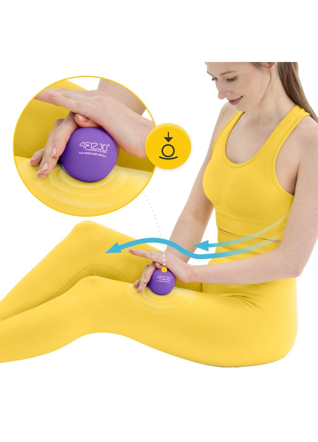 Масажний м’яч 4FIZJO P-5907739314307 (341529094)
