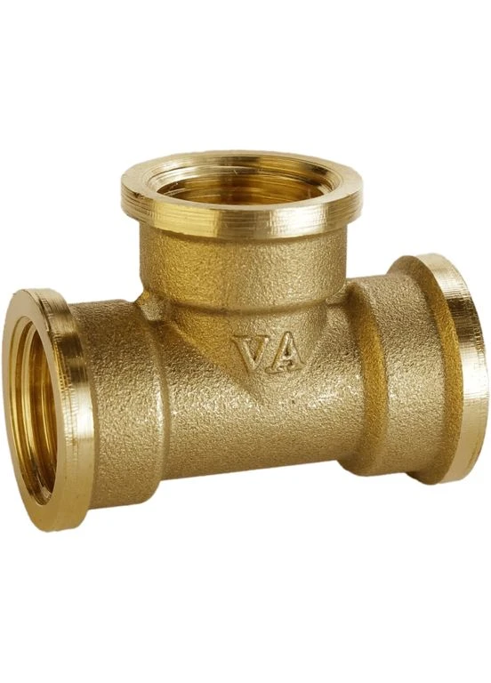Трійник 3/4″ВВВ латунний А0219-1А VA (336385039)