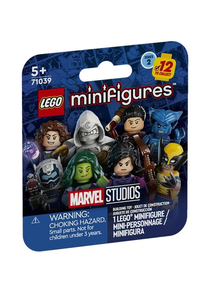 Конструктор Minifigures Marvel Series 2 10 деталей (71039) Lego (281425638)