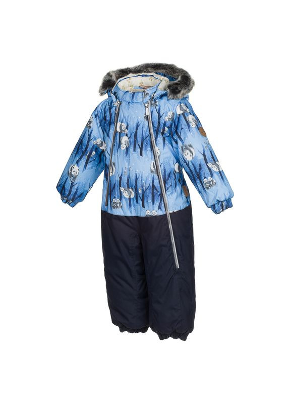 Біла термокомбінезон devon 1, р. 74, блакитний з синім () Huppa 36160130-72386-074
