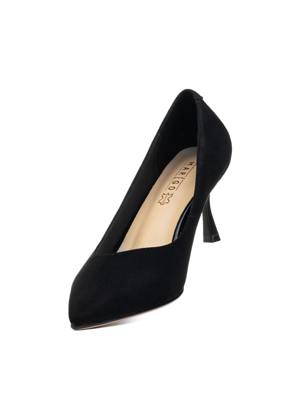 Marigo Туфли (2736Т) черный з искусственная замша, украина — демисезон (328914318)